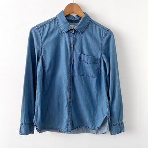 Soft Denim Button-up Shirt